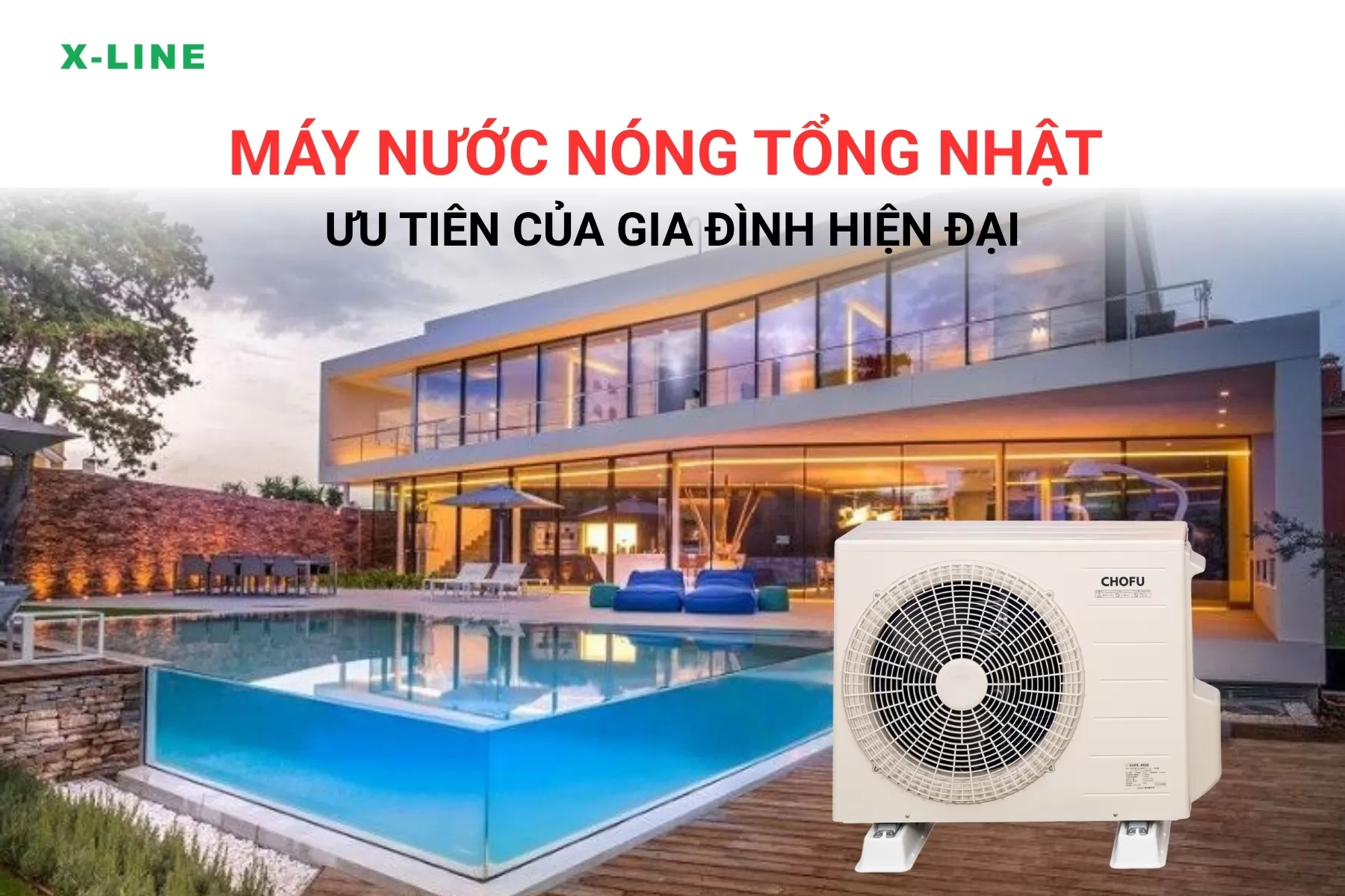 Máy nước nóng tổng Nhật - Là ưu tiên của gia đình hiện đại