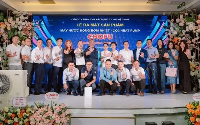 Nhà phân phối máy nước nóng CHOFU chính hãng XLine