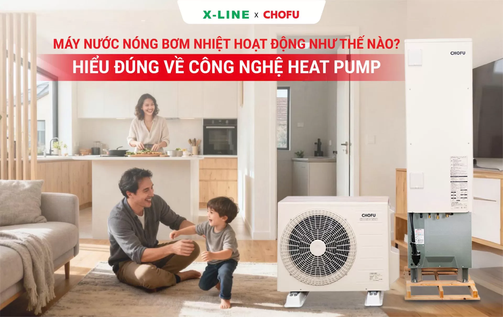 Máy nước nóng bơm nhiệt hoạt động như thế nào? Hiểu đúng về công nghệ heat pump