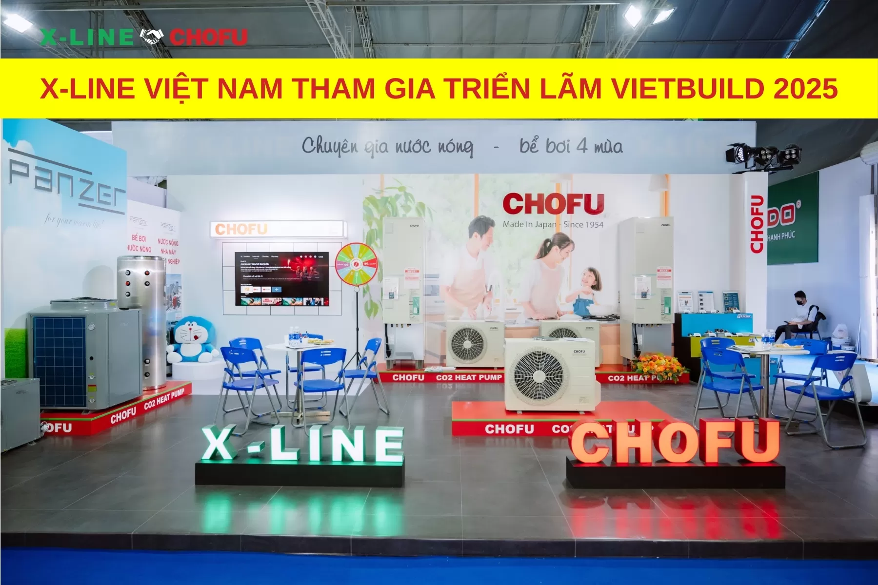 X-LINE Việt Nam tham gia Triển lãm VIETBUILD 2025
