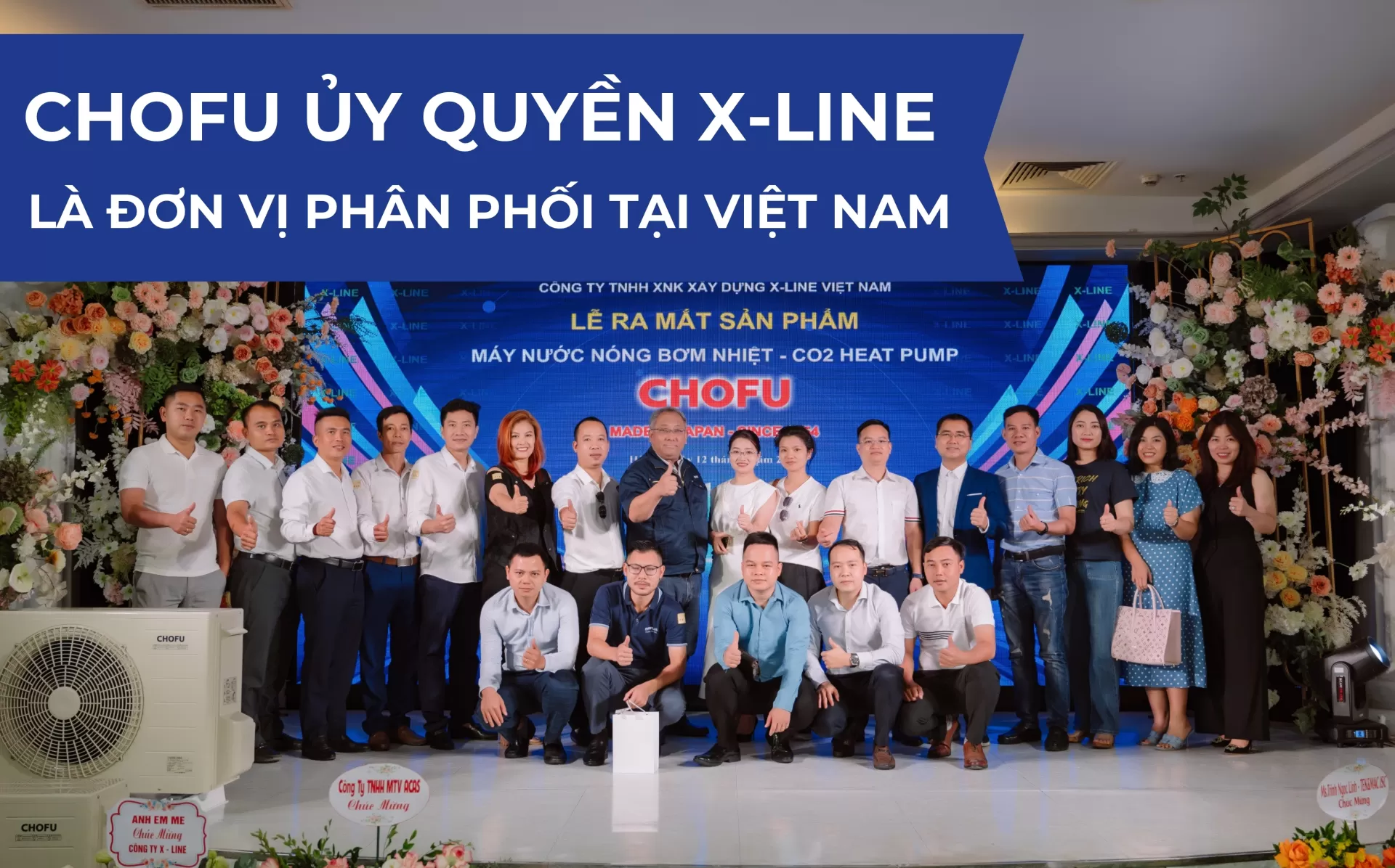 phân phối độc quyền Chofu