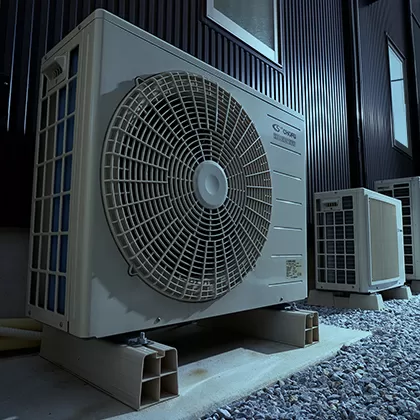 Hệ thống bơm nhiệt heat pump đ&aacute;p ứng thiết kế module linh hoạt