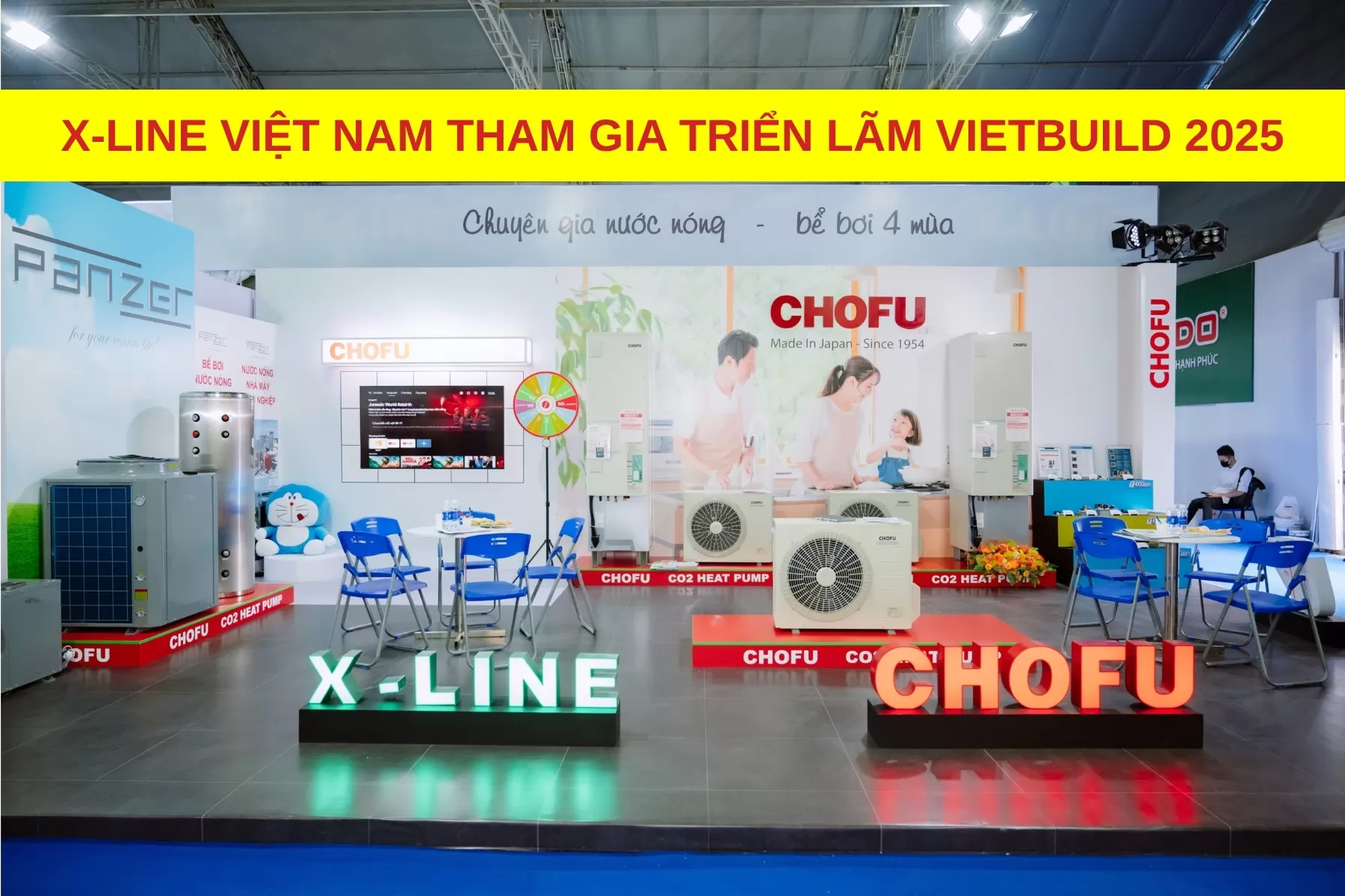 X-LINE Việt Nam tham gia Triển lãm VIETBUILD 2025