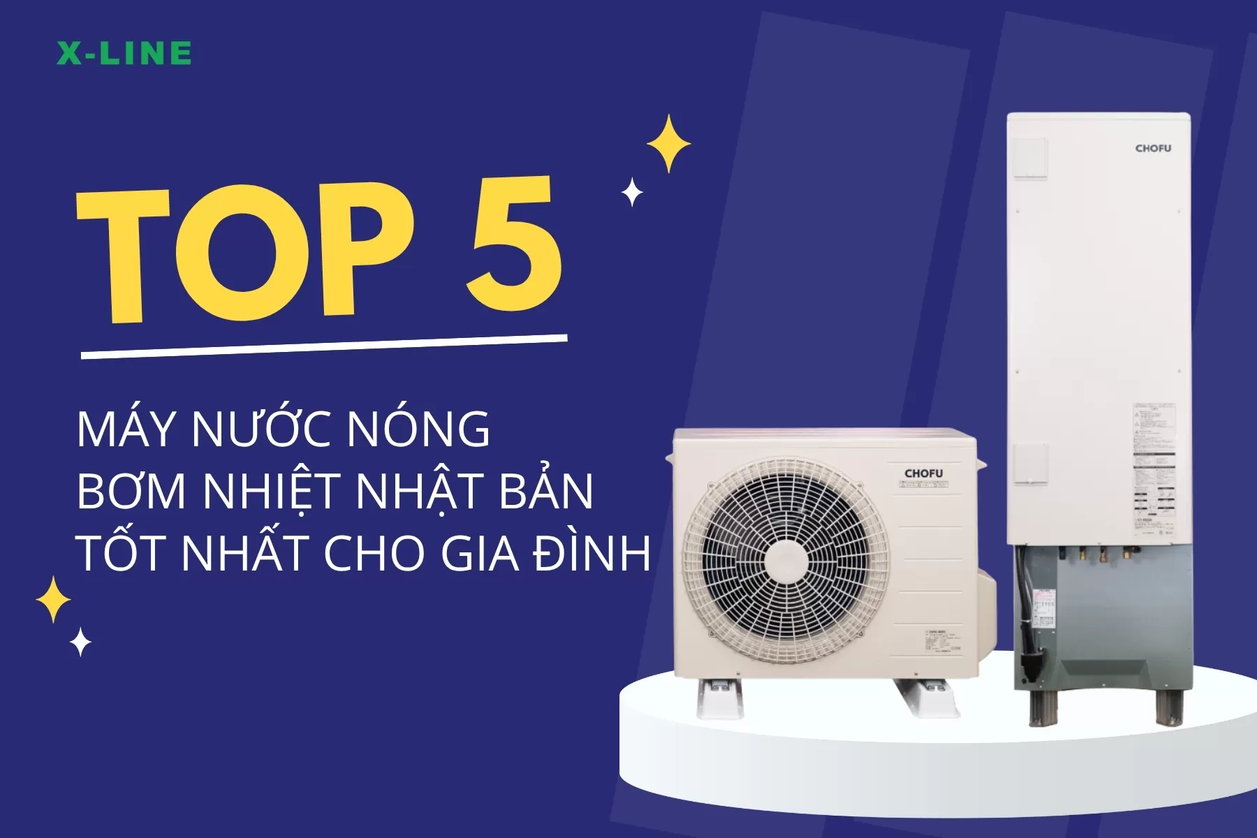 Top 5 máy nước nóng bơm nhiệt Nhật Bản tốt nhất cho gia đình