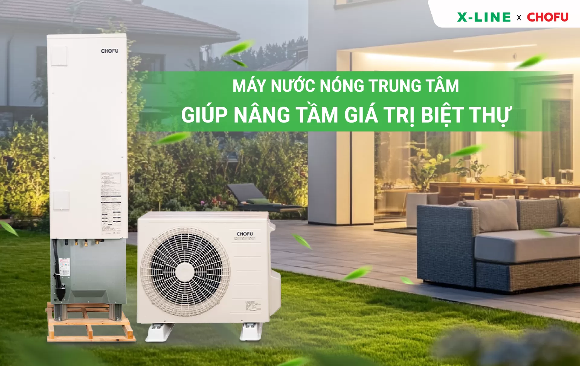 Thiết kế hệ thống Heat Pump: Giải pháp nước nóng trung tâm hoàn hảo cho biệt thự cao cấp